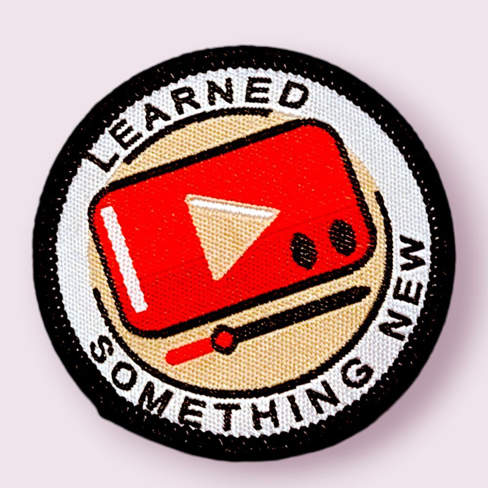 Iron On Patch-Crafts Material DIY Accessory-learned something‎ new